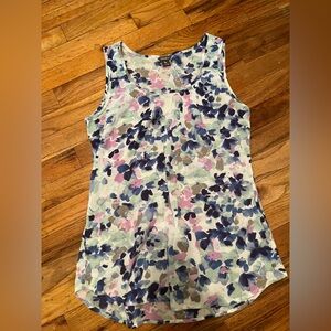 Eddie Bauer Multicolor Floral Tank Top